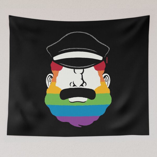 Item preview, Rainbow Beard designed and sold by raffaus.