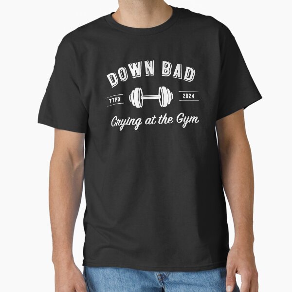 Item preview, Down Bad Crying at the Gym designed and sold by jocelyndiebolt.