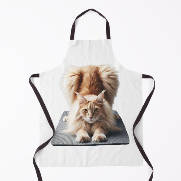Item preview, Cat Yoga "Downward Facing Dog" designed and sold by Toms Tee.