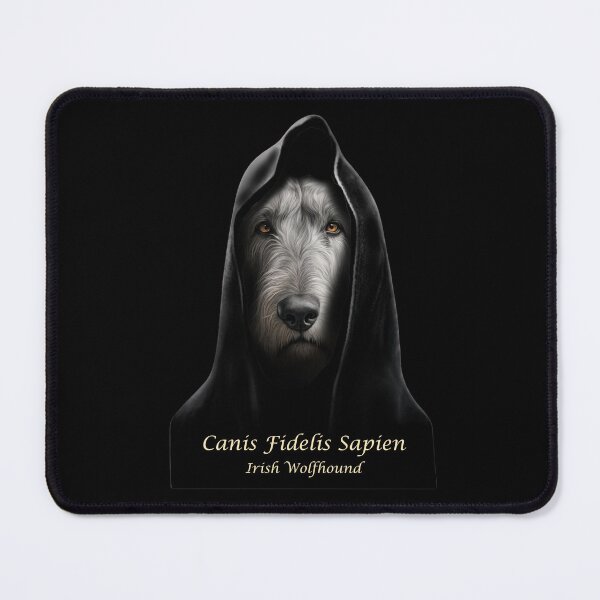 Item preview, Irish Wolfhound in hooded robe designed and sold by Iiswaz.
