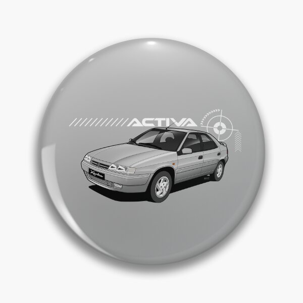 Item preview, Xantia Activa 3/4 outline graphic illustration  designed and sold by RJWautographics.