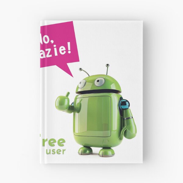 Item preview, Una mela al giorno - AppleFree - Android robot - IT version designed and sold by ForNext.