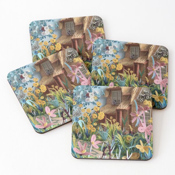 Item preview, Quilled Cottage: Paper Art Garden Escape designed and sold by 3MillsDesign.