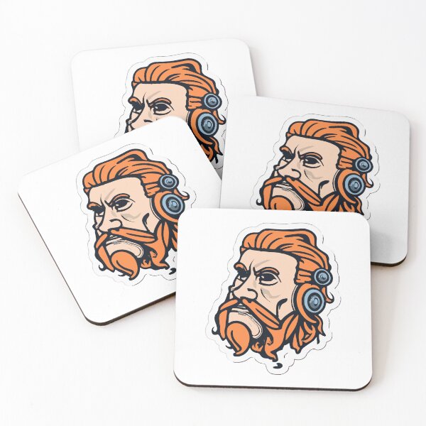 Item preview, Redhead Viking Warrior - Nordic Style Illustration designed and sold by NiftyWrx.