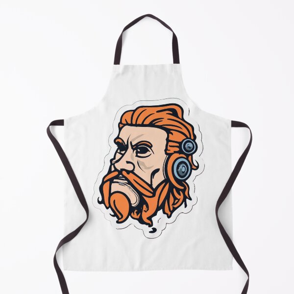 Item preview, Redhead Viking Warrior - Nordic Style Illustration designed and sold by NiftyWrx.