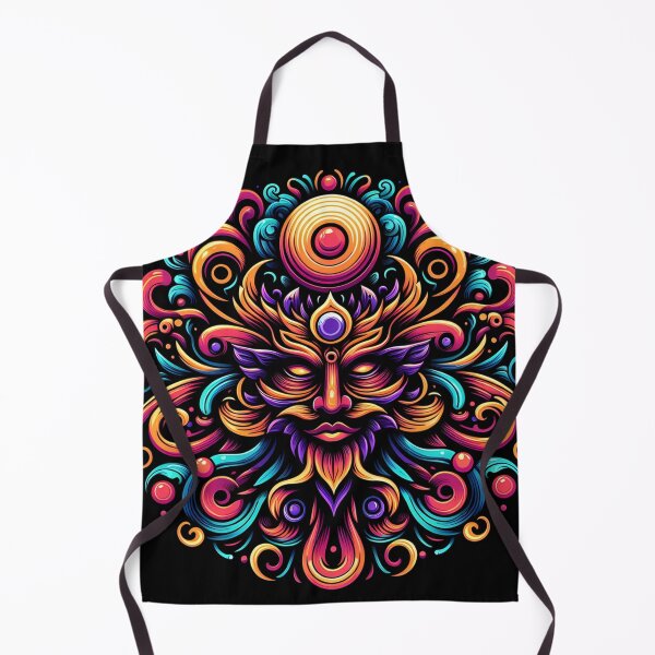 Item preview, Mystical Radiance,A vibrant and colorful abstract artwork designed and sold by aminz4.