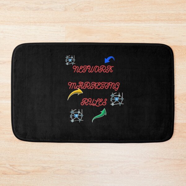 Item preview, NETWORK MARKETING RULES  designed and sold by YourTrendyTees.