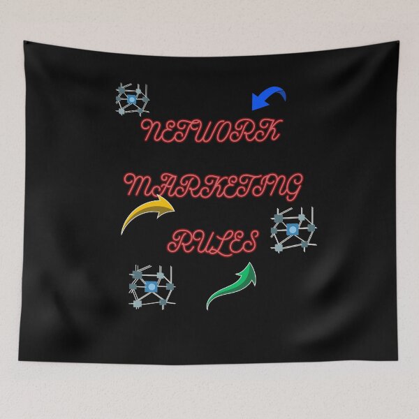 Item preview, NETWORK MARKETING RULES  designed and sold by YourTrendyTees.