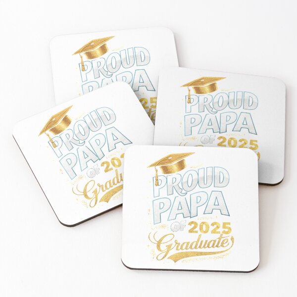 Item preview, Proud PAPA of Graduate 2025 designed and sold by Buyfastcart.