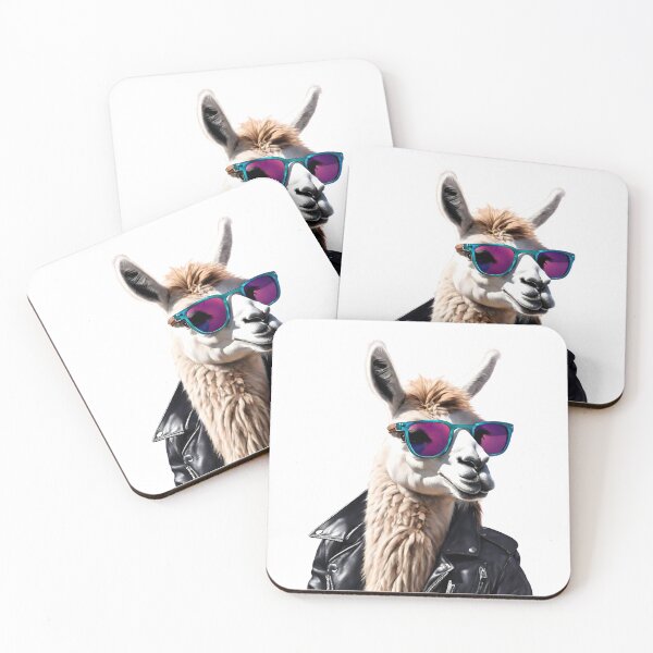 Artikelvorschau, Lama with sunglasses entworfen und verkauft von SRLND.
