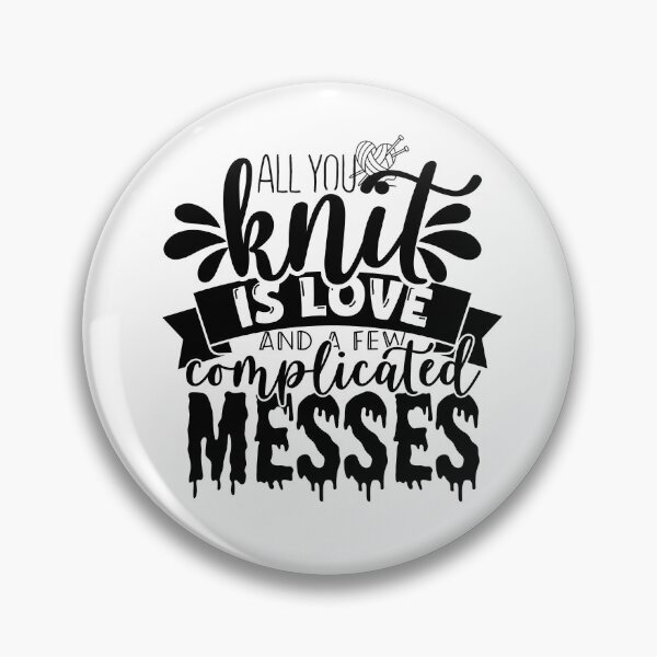 Item preview, All You Knit Is Love! designed and sold by smalldesignbox.