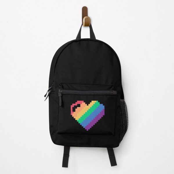 Item preview, Rainbow Pixel Heart Game designed and sold by xMorfina.