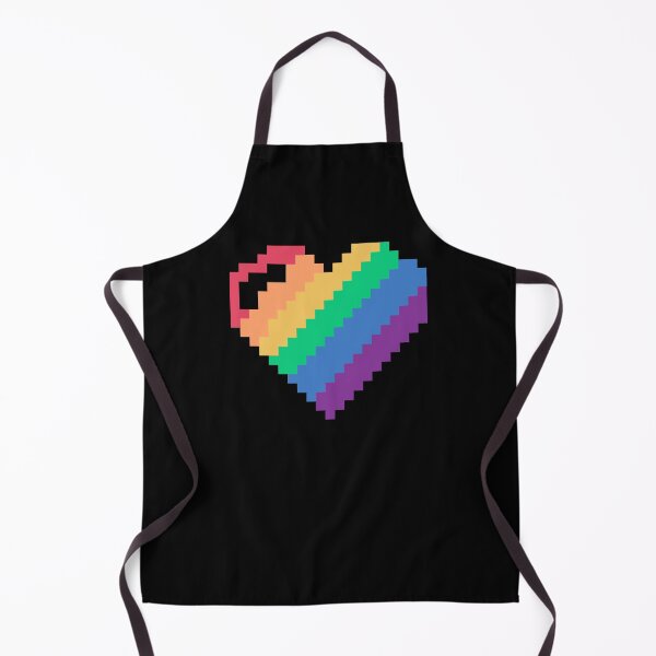 Item preview, Rainbow Pixel Heart Game designed and sold by xMorfina.
