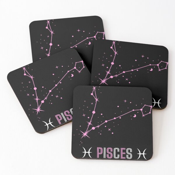 Item preview, Pisces Constellation Retro Font designed and sold by MysticZodiac.