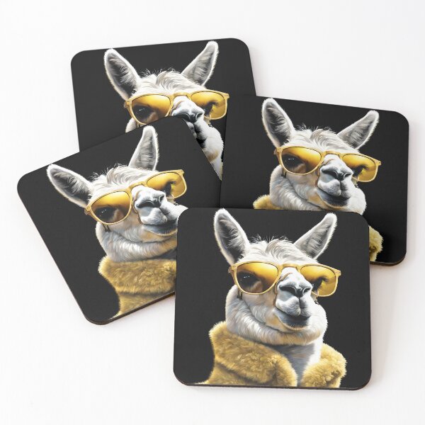Artikelvorschau, Lama with sunglasses entworfen und verkauft von SRLND.