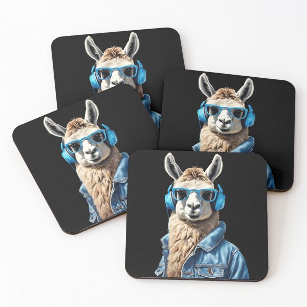 Artikelvorschau, Lama with sunglasses entworfen und verkauft von SRLND.