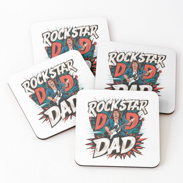 Item preview, Rockstar Dad - Electrifying Father's Day Design! designed and sold by HahaHandlesHub.