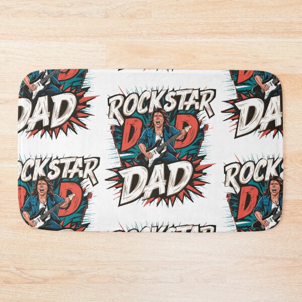 Item preview, Rockstar Dad - Electrifying Father's Day Design! designed and sold by HahaHandlesHub.