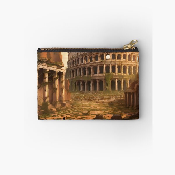Item preview, Post Apocalyptic Roman Ruins - Generative Art designed and sold by deepglitchart.