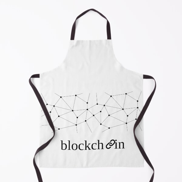 Item preview, Blockchain Network Trading Black and White designed and sold by SrSCreative.