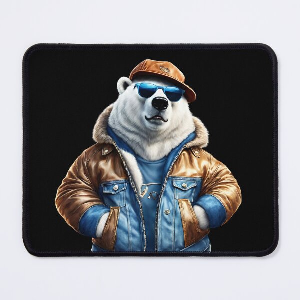 Item preview, Cool Icebear with sunglasses designed and sold by SRLND.
