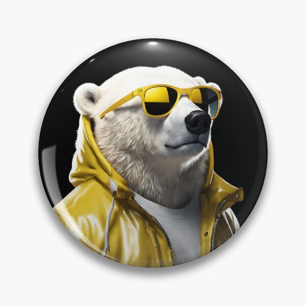 Item preview, Cool Icebear with sunglasses designed and sold by SRLND.