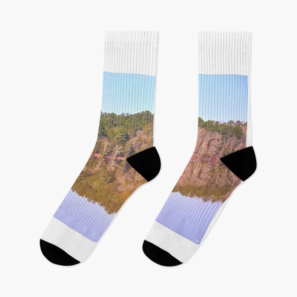 Item preview, Right Side Up Or Upside Down Lake Reflections designed and sold by LisaWootenPhoto.
