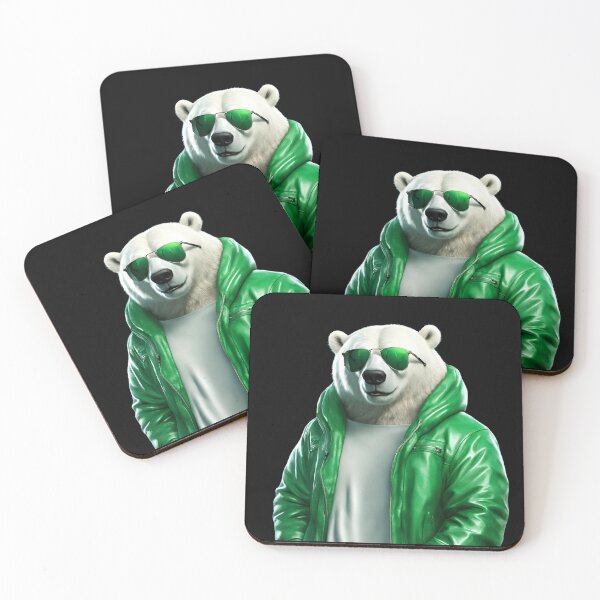 Item preview, Cool Icebear with sunglasses designed and sold by SRLND.