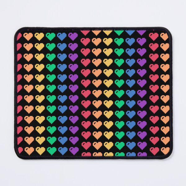 Item preview, Rainbow Pixel Hearts designed and sold by xMorfina.