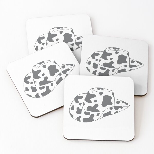Item preview, Gray Cowprint Cowboy Hat designed and sold by sorooart.