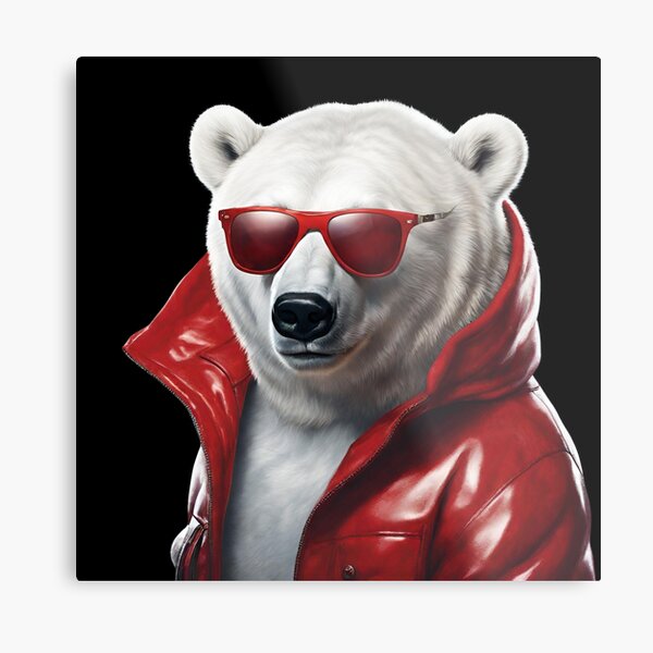 Item preview, Cool Icebear with sunglasses designed and sold by SRLND.
