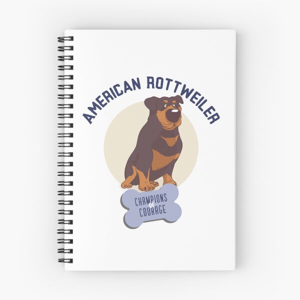 Item preview, Campeones del Coraje Perro Rottweiler Americano Rottie Rott designed and sold by SvenJ94.