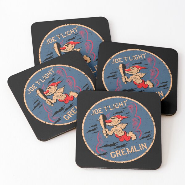 Item preview, USAAF - Joe Flight Gremlin - Blue Patch - Grunge Style designed and sold by pzd501.