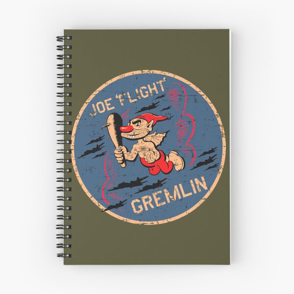 Item preview, USAAF - Joe Flight Gremlin - Blue Patch - Grunge Style designed and sold by pzd501.