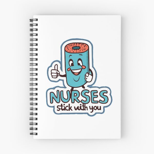 Item preview, Nurses Stick With You - Cartoon Bandage Mascot designed and sold by NiftyWrx.