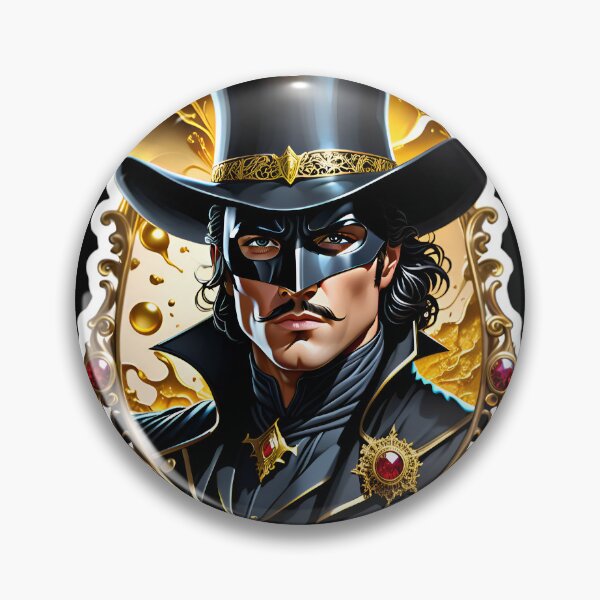 Item preview, Zorro Don Diego de la Vega designed and sold by TheArtOfPat.