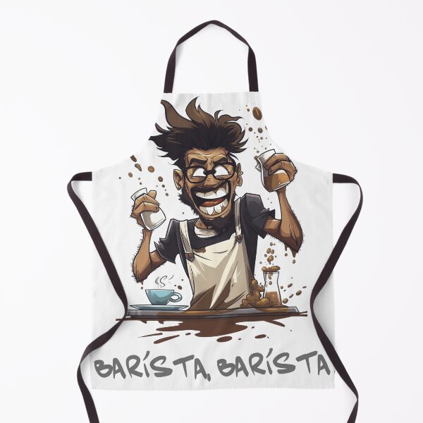 Artikelvorschau, Barista Barista lustiges Kaffee Shirt entworfen und verkauft von Samanthi007.