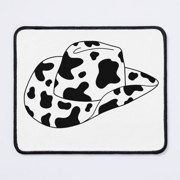 Item preview, Black Cow Print Cowboy Hat designed and sold by sorooart.