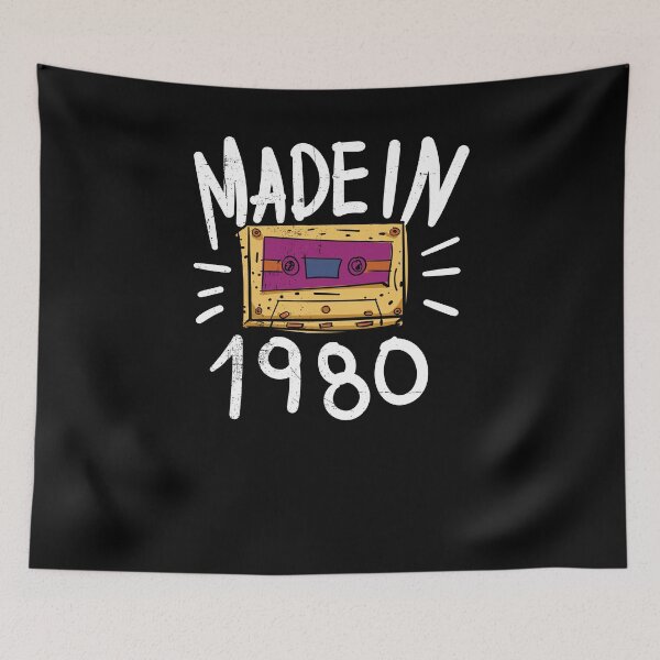 Item preview, 40th Birthday Gift Idea Made in 80s Retro designed and sold by Músico Ilustre.