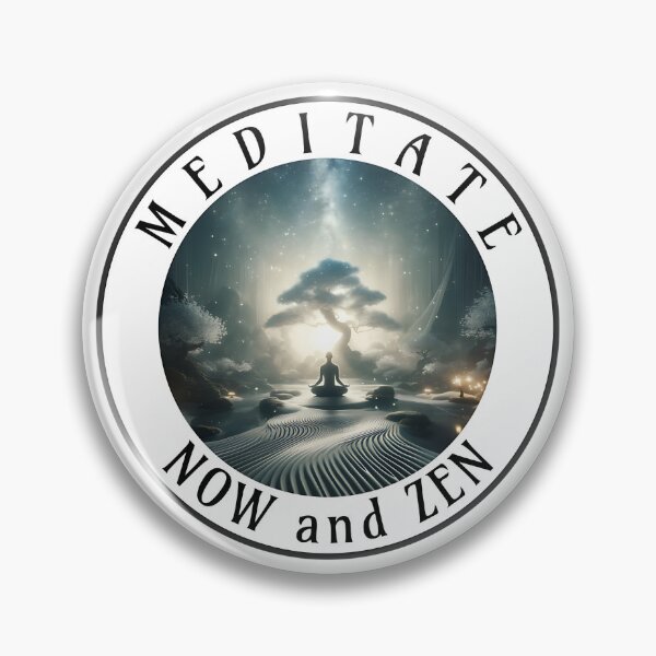 Item preview, Meditate - Now & Zen designed and sold by DigiTiki.