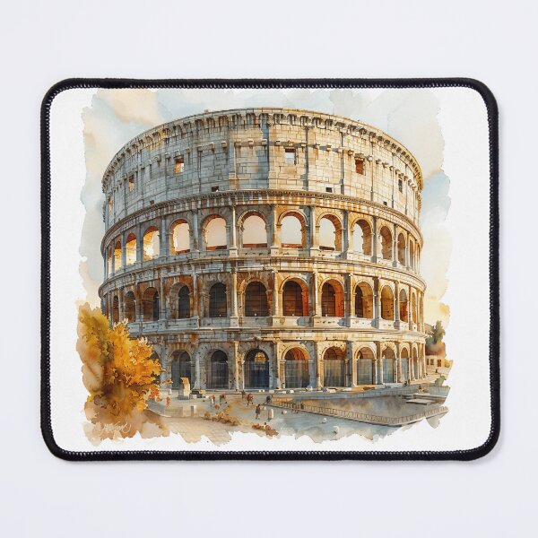 Artikelvorschau, Rom - Coloseum - Italien entworfen und verkauft von Plotterzebra.