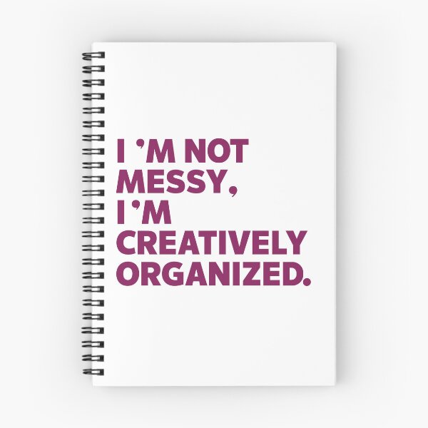 Item preview, Creatively Organized - Humorous Typography Design for the Creative Dad! designed and sold by HahaHandlesHub.