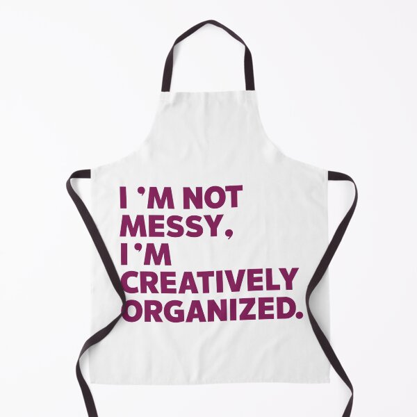 Item preview, Creatively Organized - Humorous Typography Design for the Creative Dad! designed and sold by HahaHandlesHub.