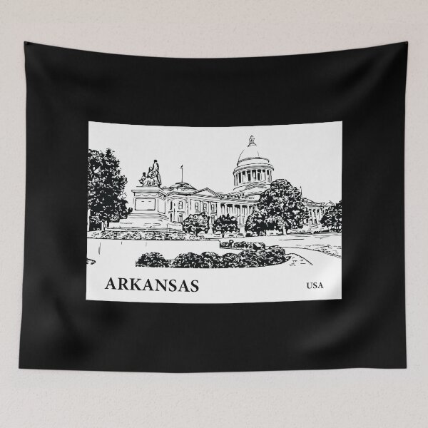 Item preview, Arkansas State USA designed and sold by Lakeric Cityscapes.
