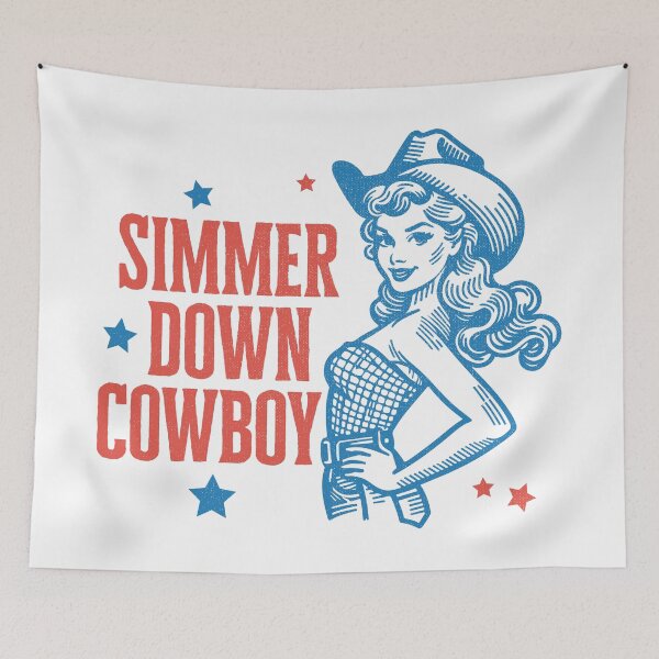 Item preview, Simmer Down Cowboy designed and sold by PaulSDesign.
