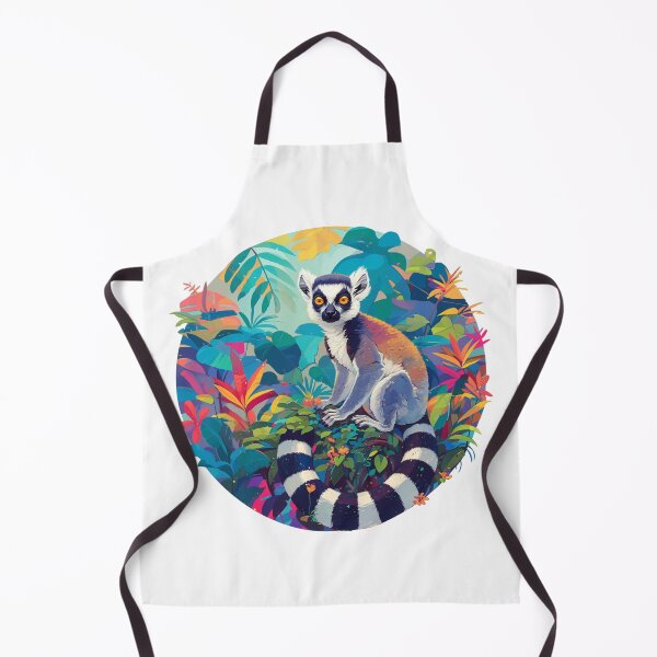 Item preview, Lemur // Ape // Monkey // Madagascar // Colorful designed and sold by SMARTKIT DESIGNAGENCY.