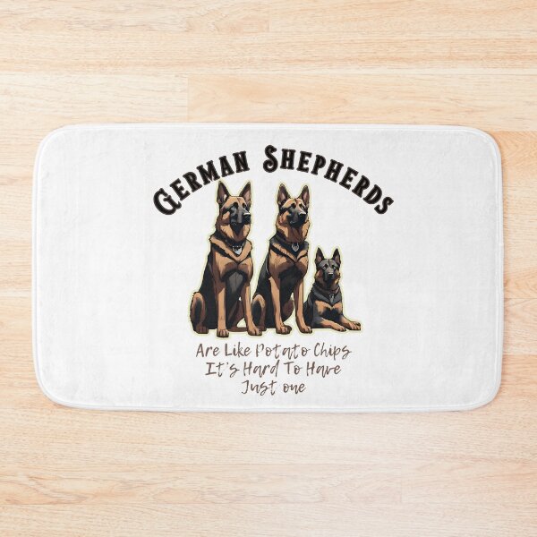 Item preview, German Shepherds Dogs "Are Like Potato Chips It's hard to have just one" designed and sold by GoodyPaws.