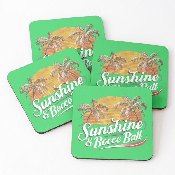 Item preview, "Golden Twilight: Sunshine & Bocce Ball" designed and sold by Chandrakant750.