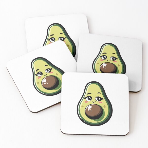 Item preview, Adorable Smiling Avocado Cartoon designed and sold by Akioos.