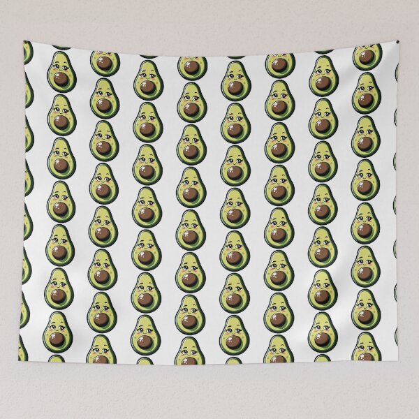 Item preview, Adorable Smiling Avocado Cartoon designed and sold by Akioos.